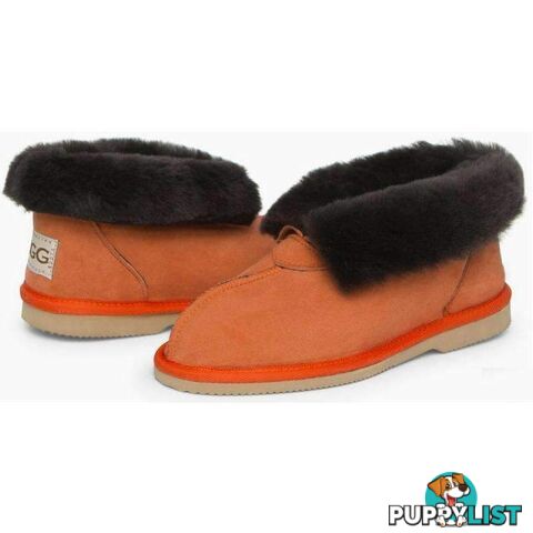 Women's Ugg Slippers - Orange Duo