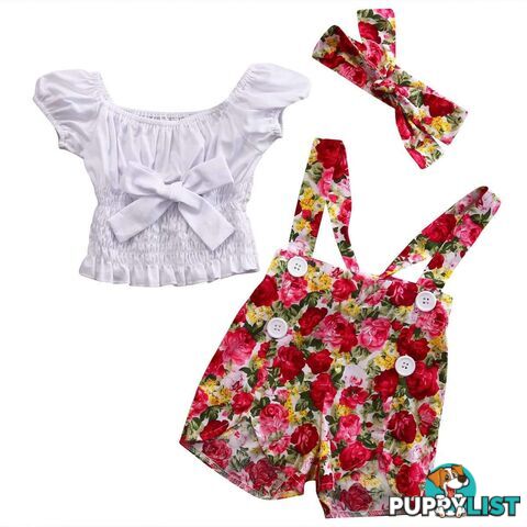 Rose Bloomer Set