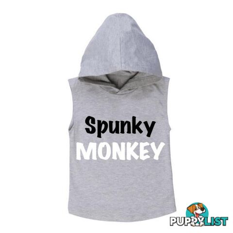 Spunky Monkey Sleeveless Hoodie