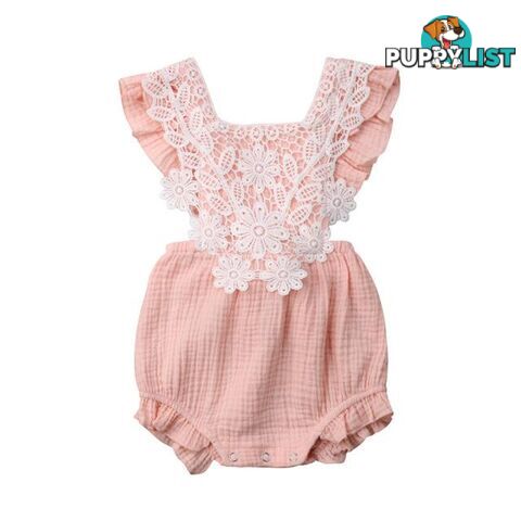 Pastel Lace Rompers