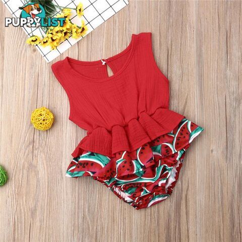 Watermelon Romper