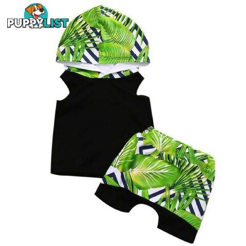 Tropical Shorts Set