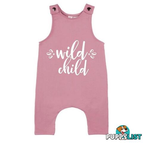 Wild Child Slouch Romper | Pink