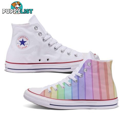 Rainbow Adult Converse