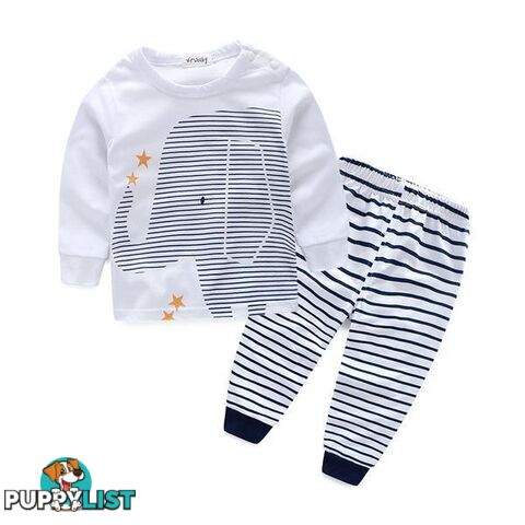 Striped Elephant Set