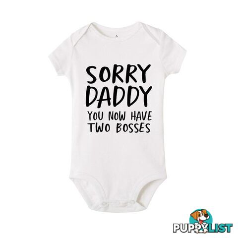 Sorry Daddy Romper