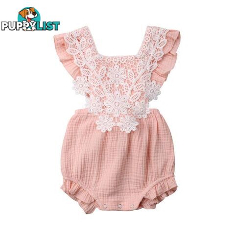 Pastel Lace Rompers