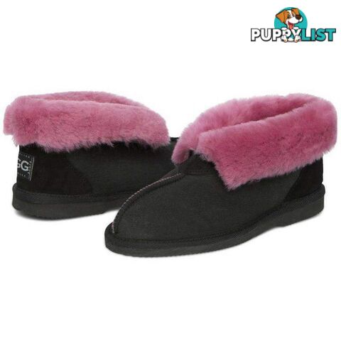 Women's Ugg Slippers - Black Cherry