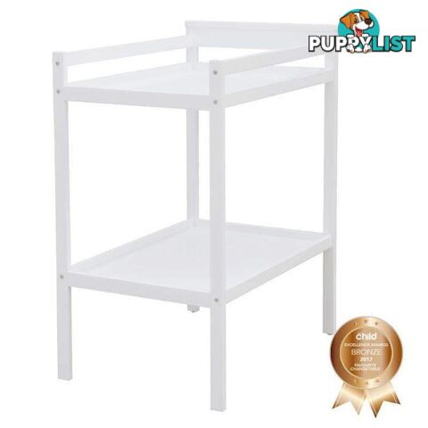 Universal 2 Tier Change Table - White