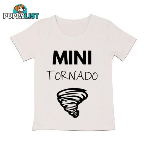 Mini Tornado Tee | White or Black