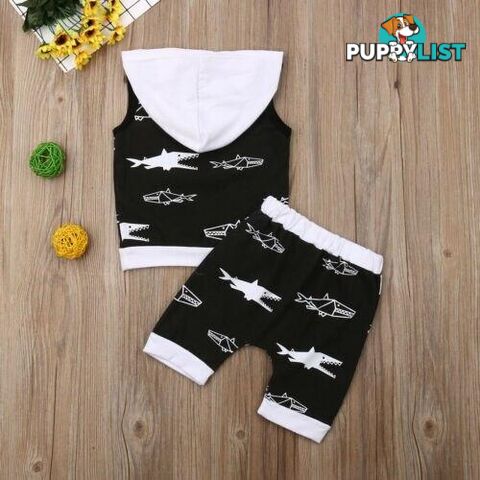 Shark Hoodie Set