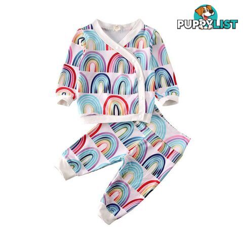 Rainbow Long Sleeve Set