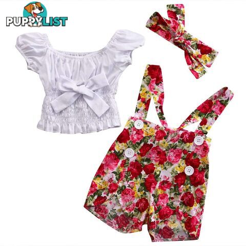 Rose Bloomer Set