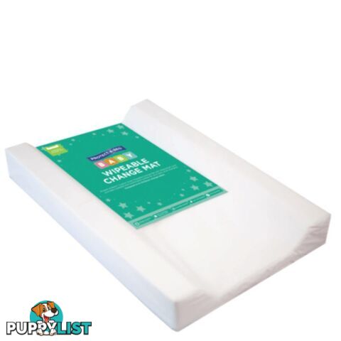 PVC Wipeable Change Mat with Cover - White