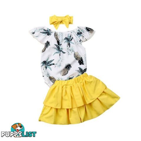 Pineapple Romper Sets