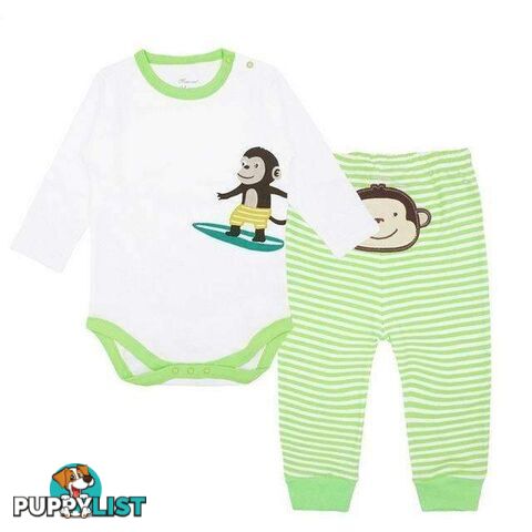 Monkey Romper Set