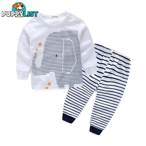 Striped Elephant Set