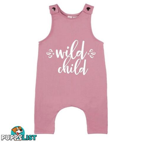 Wild Child Slouch Romper | Pink