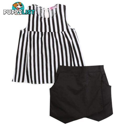 Stripe Girls Set