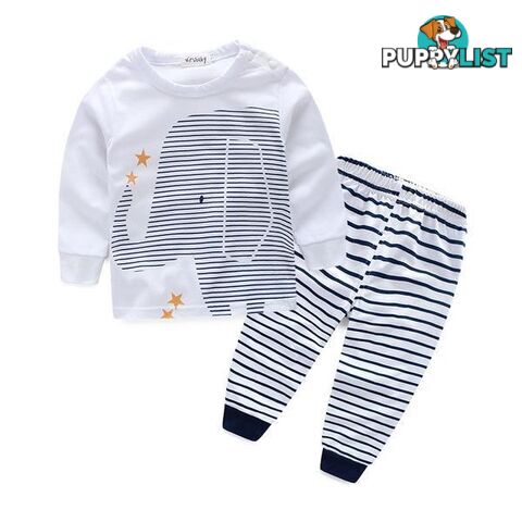 Striped Elephant Set