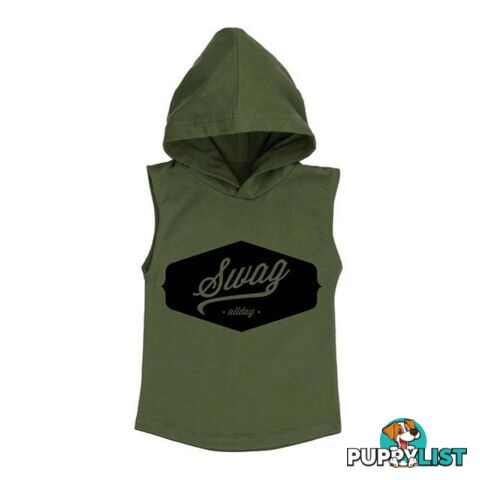 Swag All Day Sleeveless Hoodie