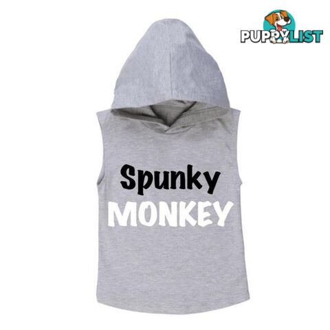 Spunky Monkey Sleeveless Hoodie