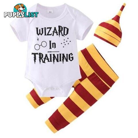 Wizard In Training Romper Set