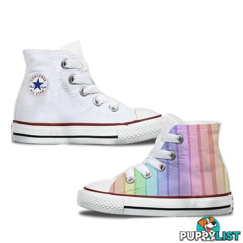 Rainbow Toddler Converse