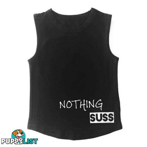 NOTHING SUSS TANK BLACK