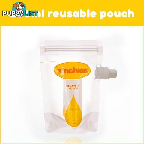 Sinchies 200ml reusable food pouches