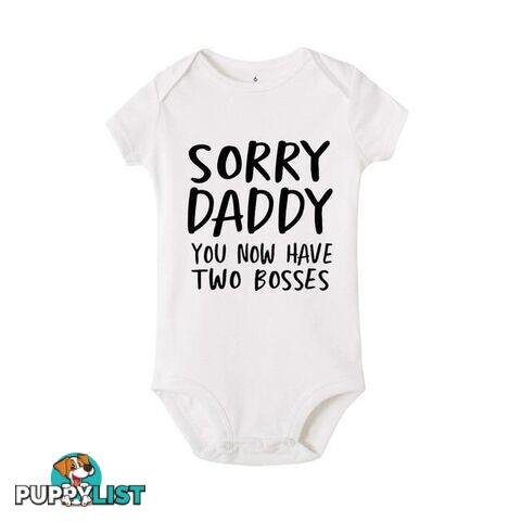 Sorry Daddy Romper