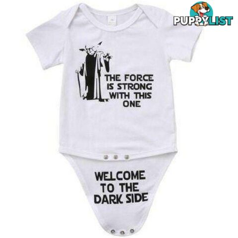 THE FORCE IS STRONG Romper