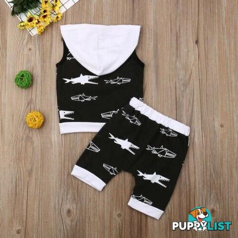 Shark Hoodie Set