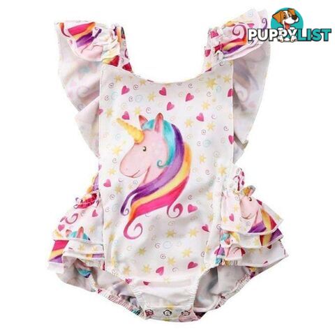 Unicorn Hearts Romper