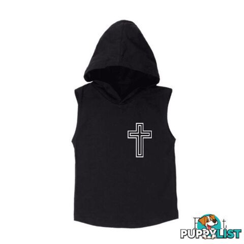 Respect Sleeveless Hoodie | White or Black