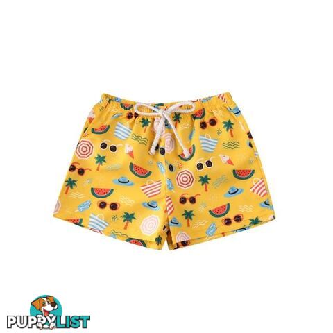 Pattern Swim Shorts