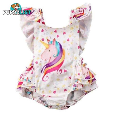 Unicorn Hearts Romper