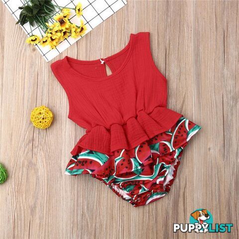 Watermelon Romper