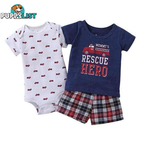 Rescue Hero Romper & 2pc Set