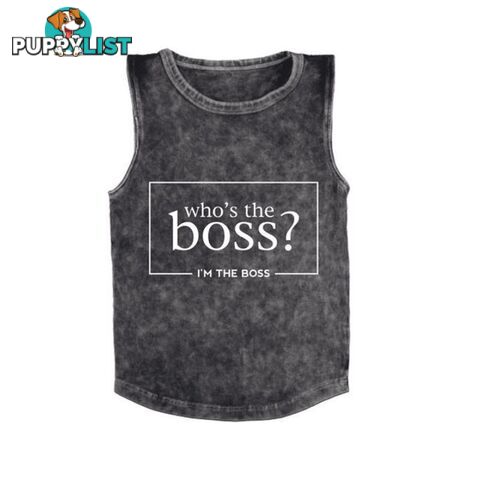 Who’s the Boss Stonewash Tank