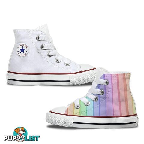 Rainbow Toddler Converse