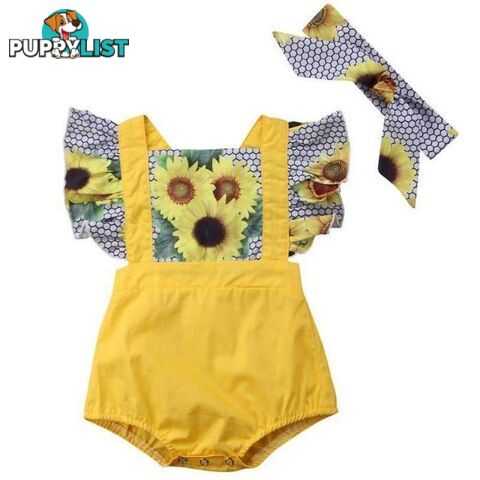 Sunflower Romper