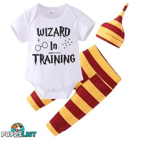 Wizard In Training Romper Set