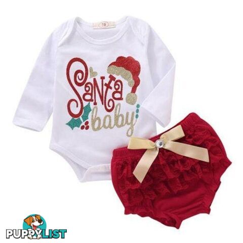 Santa Baby Romper