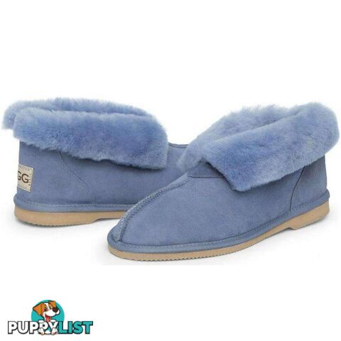 Women's Ugg Slippers - Denim Blue