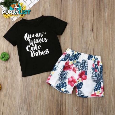 Ocean Waves Cute Babes Set