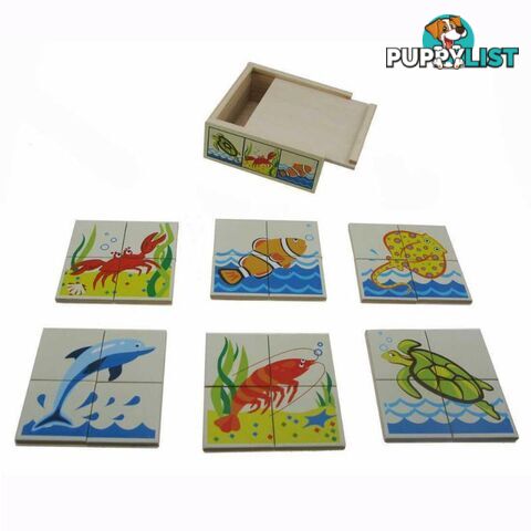 SEA ANIMAL PUZZLE BOX