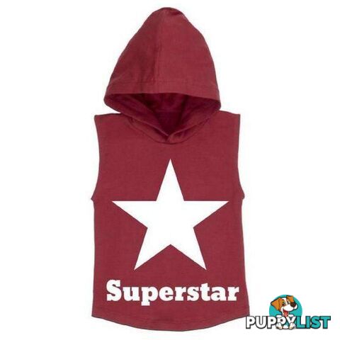 SUPERSTAR SLEEVELESS HOODIE