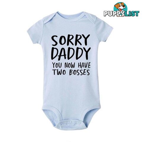 Sorry Daddy Romper