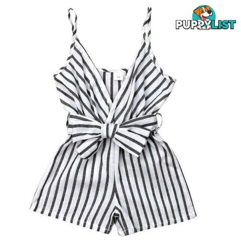 Striped Playsuit